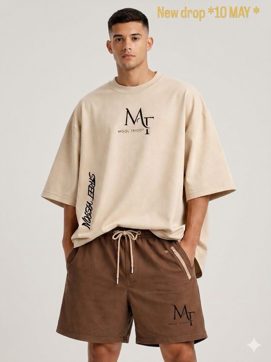 street vision ensemble | t shirt + short oversized set (limited) street vision ensemble | t shirt + short oversized set (limited)